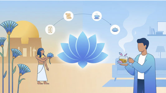 How Ancient Egyptian Blue Lotus Uses Shape Modern Calm