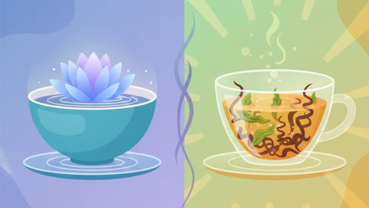 Blue Lotus Tea vs. Other Teas