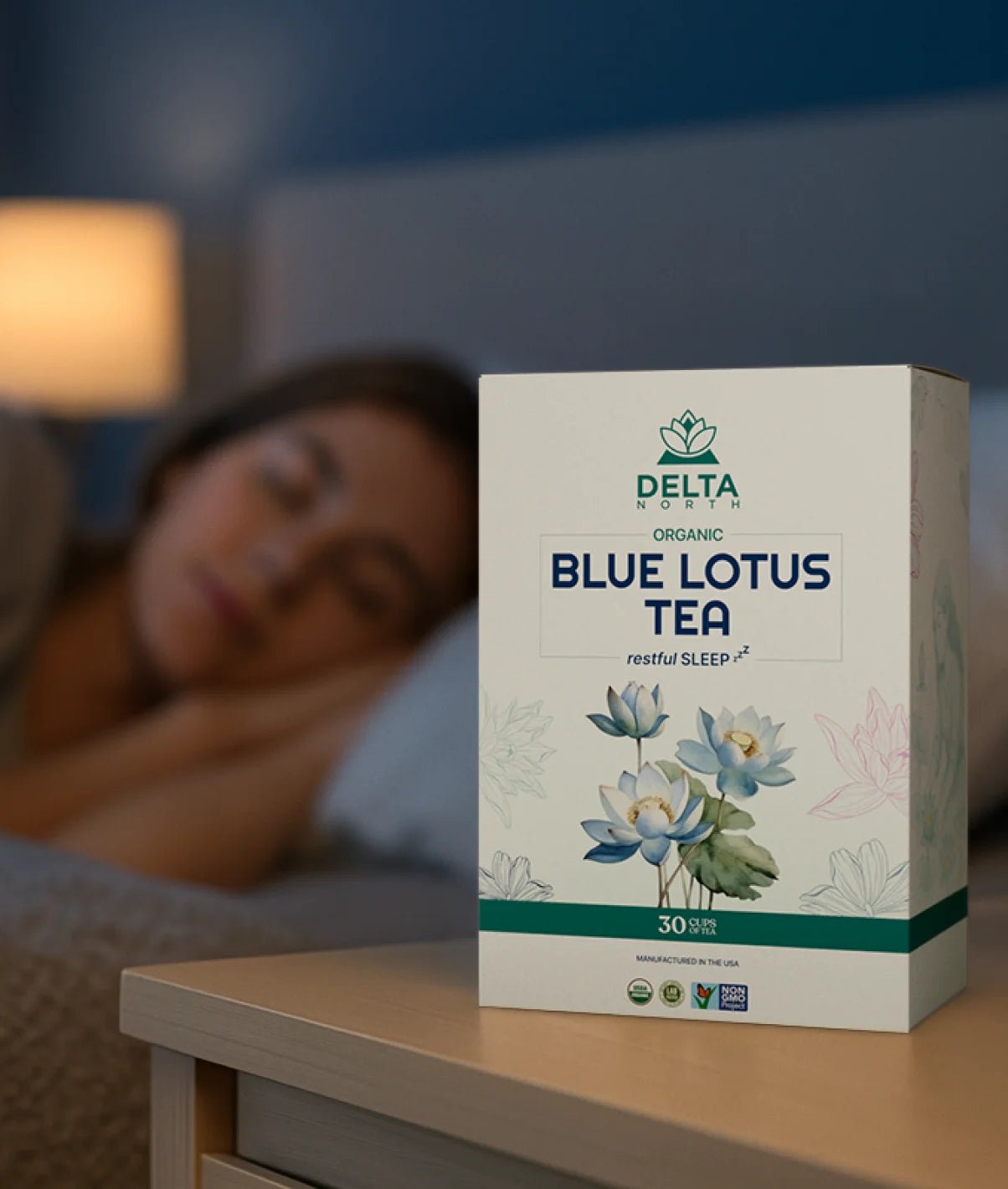 Buy Blue Lotus Tea - USDA Organic & Lab Tested | Delta North Tea Buy Blue Lotus Tea - USDA Organic & Lab Tested | Delta North Tea